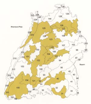 Verbreitung von Megachile nigriventris in Baden-Württemberg Verbreitung von Megachile nigriventris in Baden-Württemberg