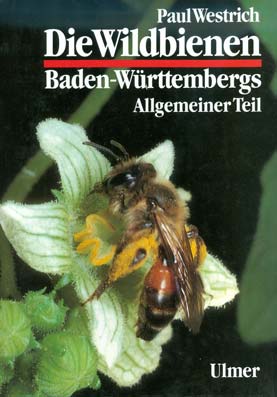 Vordere Umschlagseite der Wildbienen Baden-W&uuml;rttembergs Band 1