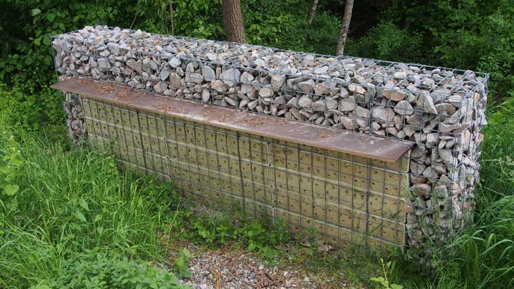 Künstliche Lößwand